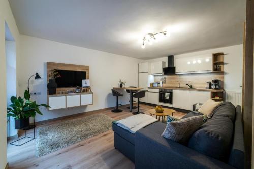 virtuve, Ferienwohnung TaJoLe in Heinade