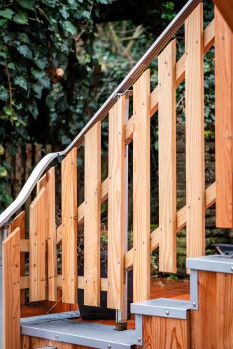 Balkons/terase, Ferienwohnung TaJoLe in Heinade