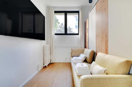 Authentic studio - 2P - Plaine-Monceau