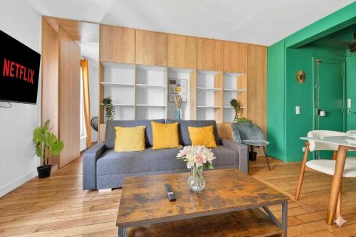 Quartier Les Marais 1 Bedroom Apartment with Netflix - image 14