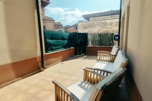 Encanto rural con gran terraza in La Puebla De Castro