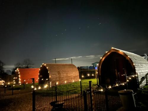 Poplars Farm Site Glamping Pods Adults only with separate, private shower rooms 1