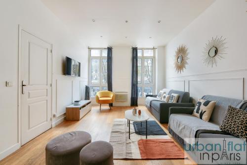 UrbanFlat 34 - Appartement Parisien de 3 chambres