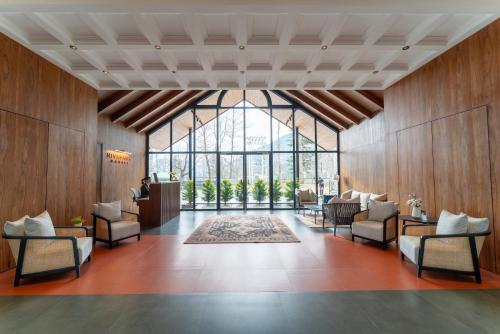 Lobby, Nivasana Manali -  A Luxury Boutique Hotel in Manali