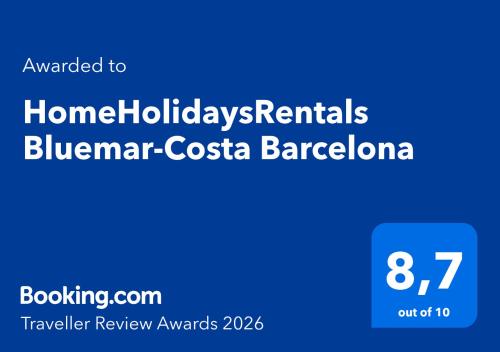 HomeHolidaysRentals Bluemar-Costa Barcelona - Apartment - Pineda de Mar