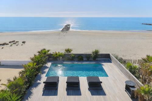 Villa With Direct Beach Access In Carnon