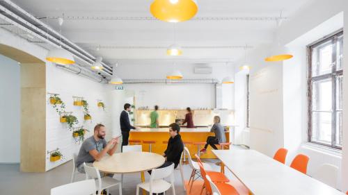 廚房, 弗洛青年旅館 (Flow Hostel) in 布達佩斯