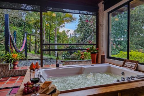 Chalé de montaña con Jacuzzi
