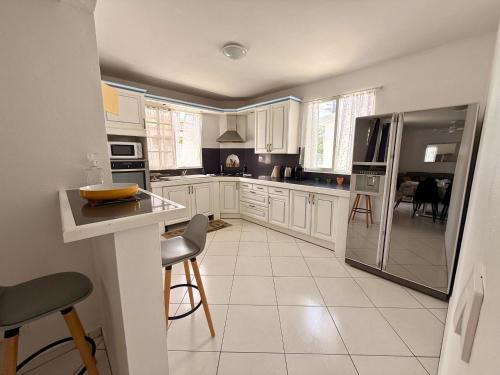 keuken, Sweet Nest Villa in Sainte Rose