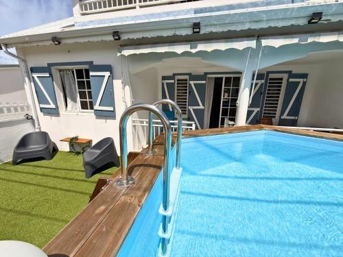 Zwembad, Sweet Nest Villa in Sainte Rose