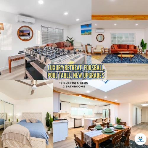 Luxury Retreat, Foosball, Pool table, NEW Upgrades in Otay