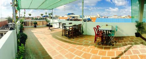 Restoran, The Blue Guest House in Battambang