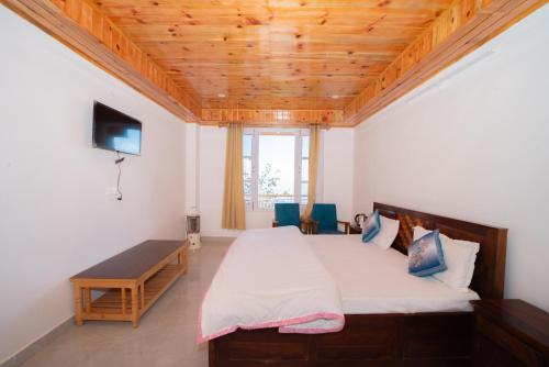 1 double bed
