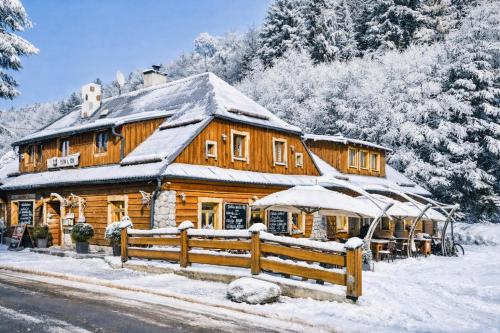 Viesnīcas āriene, pension U Jiriho in Ludvikova