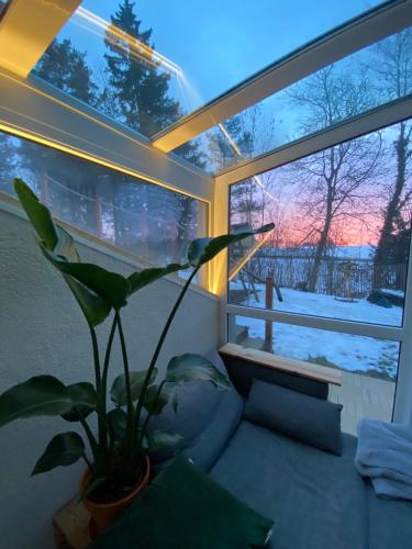Souterrainwohnung mit Badesteg an der Paar in Friedberg