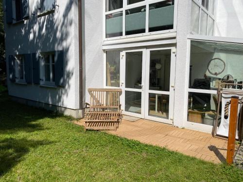 Souterrainwohnung mit Badesteg an der Paar in Friedberg