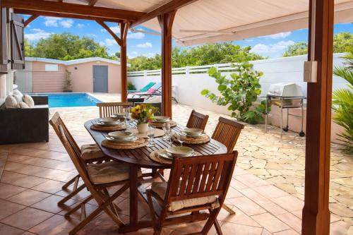 สระว่ายน้ำ, Villa créole et bien etre exclusif avec piscine et jacuzzi privé (Villa creole et bien etre exclusif avec piscine et jacuzzi prive) in เลอ ยามัน