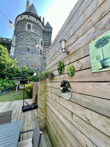 Maison au pied du Chateau gîte à louer Vitré