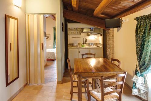 ห้องครัว, โรงแรม เรซิเดนเช ไดอะมันติน่า (Hotel Residence Diamantina) in แฟร์รารา