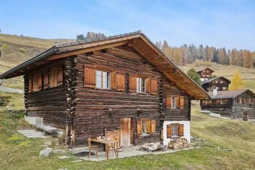 Maiensäss Stafel 45 in Mutten, Schweiz