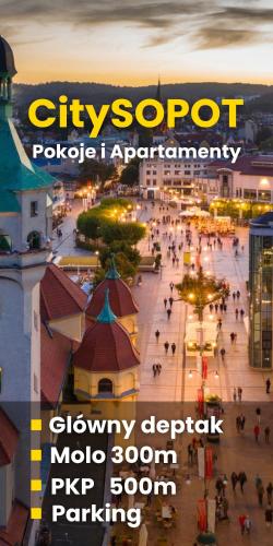 Exterior view of City Sopot Pokoje i Apartamenty na deptaku