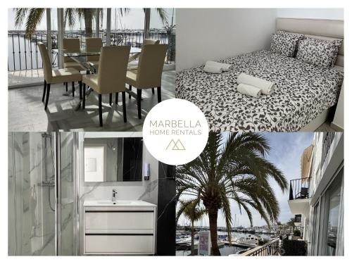 MARBELLA HOME RENTALS - Frontline 3BR apartment, Puerto Banus 1