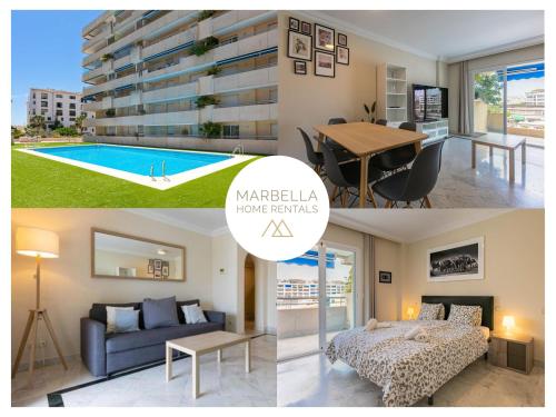 MARBELLA HOME RENTALS - Marina Banus, Puerto Banus, 2BR Terrace, parking & pool, Marbella