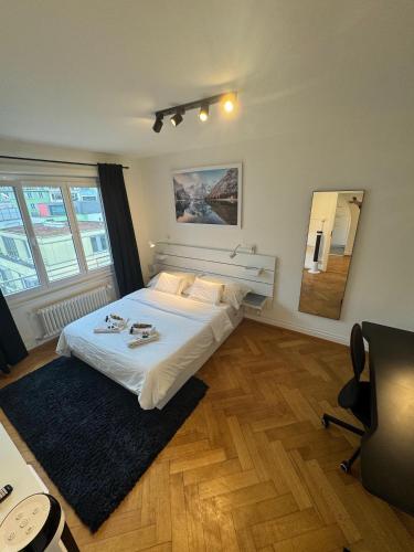 Cosy studio in Lausanne Flon in Lausanne, Schweiz