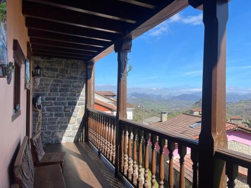 Balcony/terrace, Casa Rural La Xana in Pilona