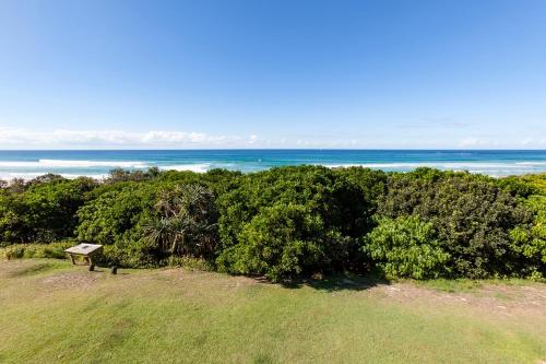White Waves on the Beach