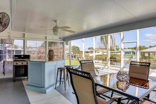 . Waterfront Lake Placid Escape w/ Dock & Lanai