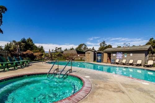 Jacuzzi, J Patrick Inn in Cambria (CA)