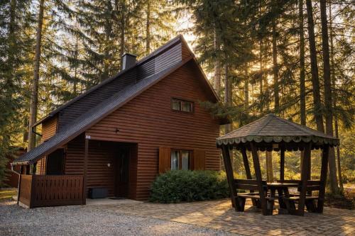 A szálláshely kívülről, Cabana Adrienne in Marosfő
