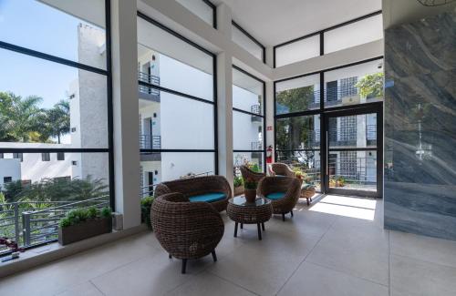 Előcsarnok, Cristalino Lagoon Front Hotel, Restaurant & Spa  in Bacalar