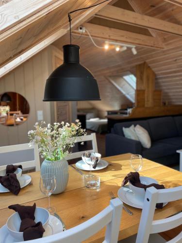 virtuve, Havbris apartment with sea view in Borhaug, Farsund in Borhaug