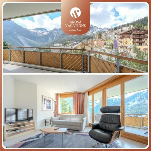 Casa Cresta C32, Zentrales Apartment mit Bergblick by Arosa Vacations in Arosa, Schweiz