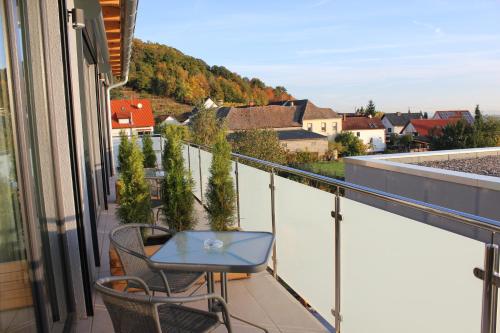 Erkély/terasz, Gastehaus Rebenhof in Neustadt an der Weinstraße