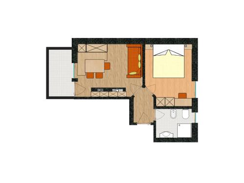 Apartment - Attic (3 Adults)