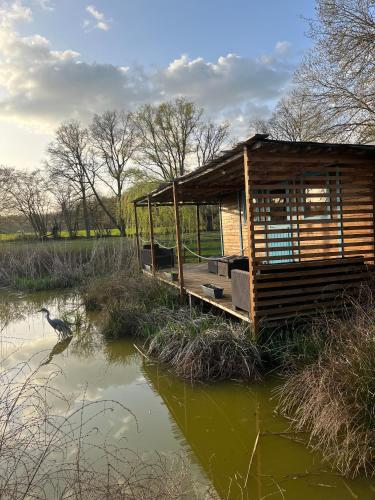 Domaine avec piscine pour 27-36 personnes in Bleneau