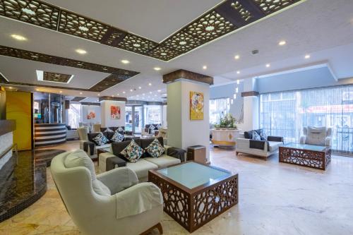Vestíbulo, Mevre Hotel. in Antalya