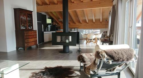 Stylish coziness in the cross-country skiing paradise of Goms!