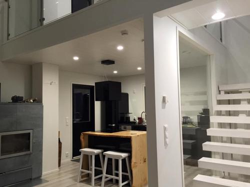 廚房, Villa Hiili in 艾赫泰里