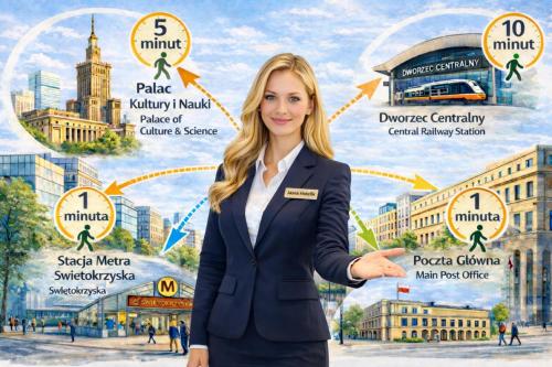 Jasna Hotelik self check-in, Варшава