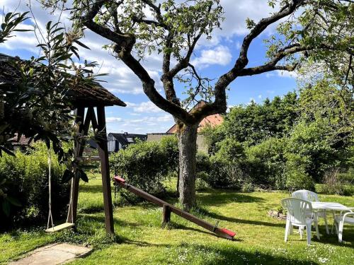 Garden, Das Ferienhaus 'Bienenhauschen' in Liesenich