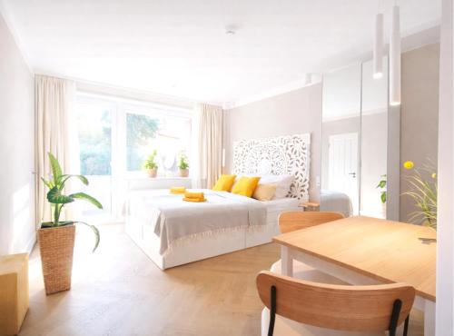 Cozy Apartment near Maschsee, balcony, gardenview, Hannover