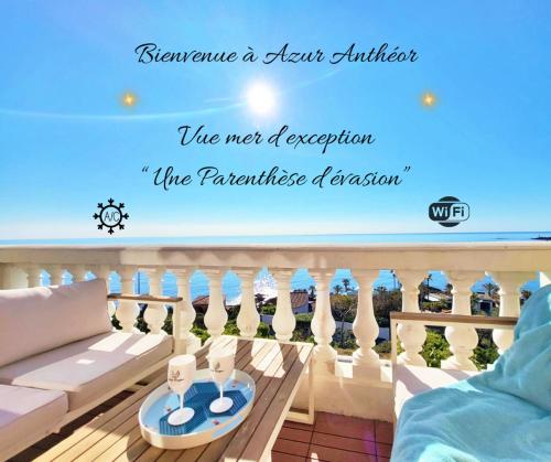 "Azur Anthéor" 2-4pers Vue mer d'exception