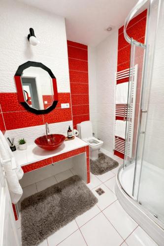 حمام, Apartmán v srdci Piešťan s parkovaním zdarma (Apartman v srdci Piestan s parkovanim zdarma) in بييشتاني