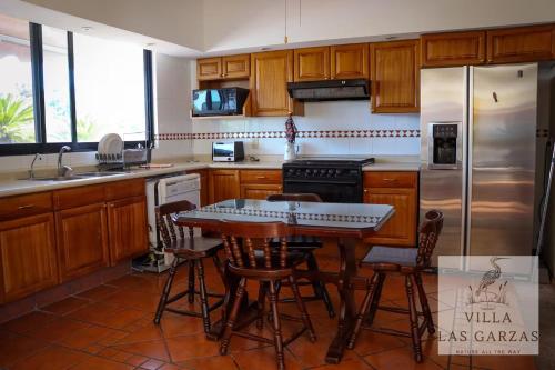 virtuve, Villa Las Garzas in San Juan Cosala
