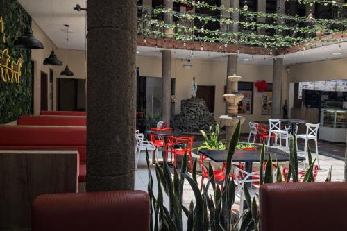 ห้องอาหาร, Viena Internacional B&B - Rooftop in ซานมาร์กอส