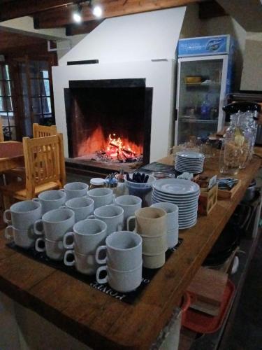 外部景觀, Bosque Hostel in 比利亞特拉富爾